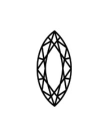 Marquise Cut Colorless Moissanite Birmingham Jewelry Moissanite Birmingham Jewelry 