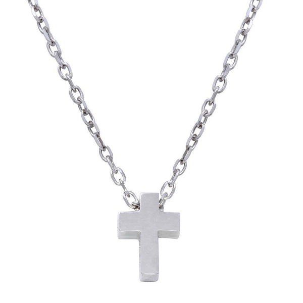 birmingham-jewelry-mini-cross-pendant-necklace-silver-necklace-198796 ...