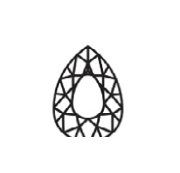 Pear Shape Colorless Moissanite Birmingham Jewelry Moissanite Birmingham Jewelry 
