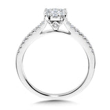 ROUND CLUSTER DIAMOND MIRAGE ENGAGEMENT RING Birmingham Jewelry Engagement Ring Birmingham Jewelry 