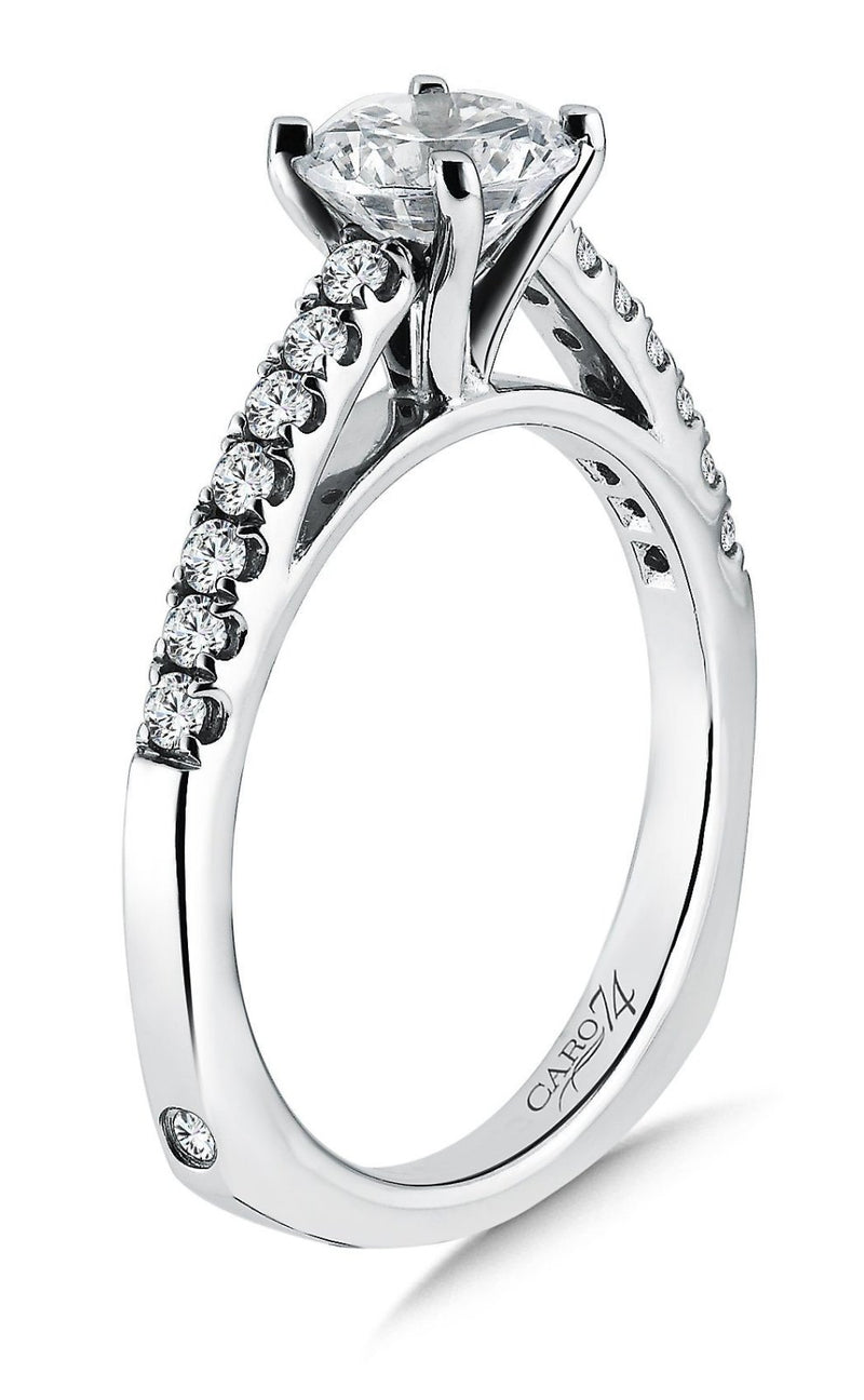 Caro74 - CR105W Caro74 Engagement Ring Birmingham Jewelry Caro74 - CR105W Engagement ring