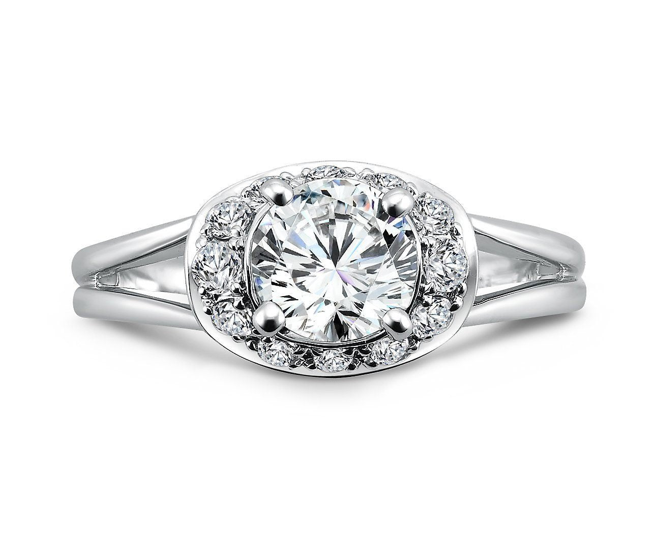 Caro74 - CR332W Caro74 Engagement Ring Birmingham Jewelry Caro74 - CR332W Engagement ring
