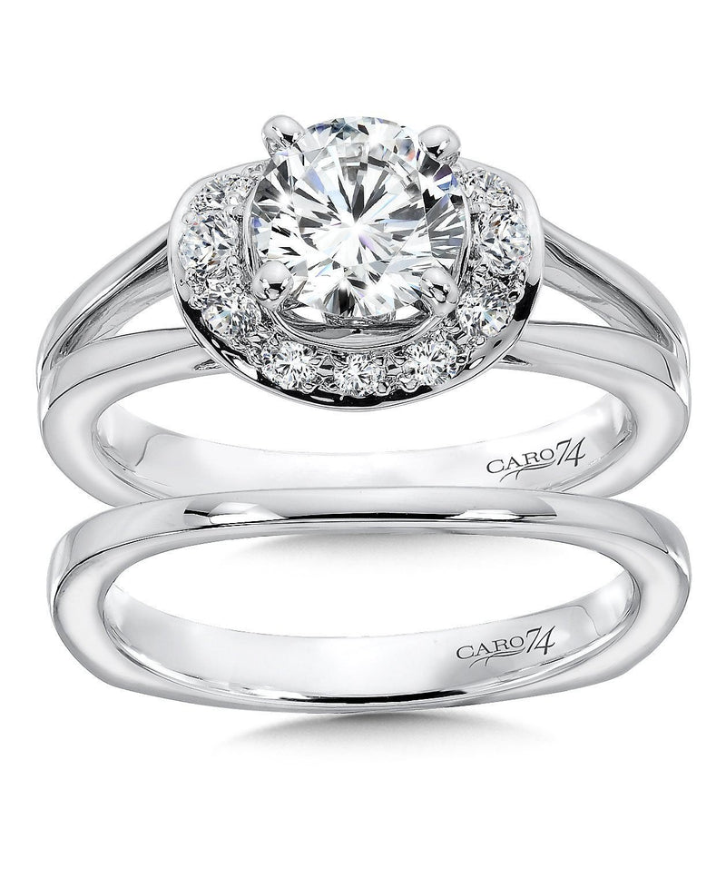 Caro74 - CR332W Caro74 Engagement Ring Birmingham Jewelry Caro74 - CR332W Engagement ring