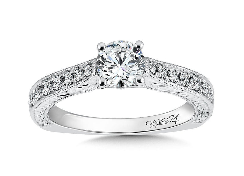 Caro74 - CR389W Caro74 Engagement Ring Birmingham Jewelry Caro74 - CR389W Engagement ring