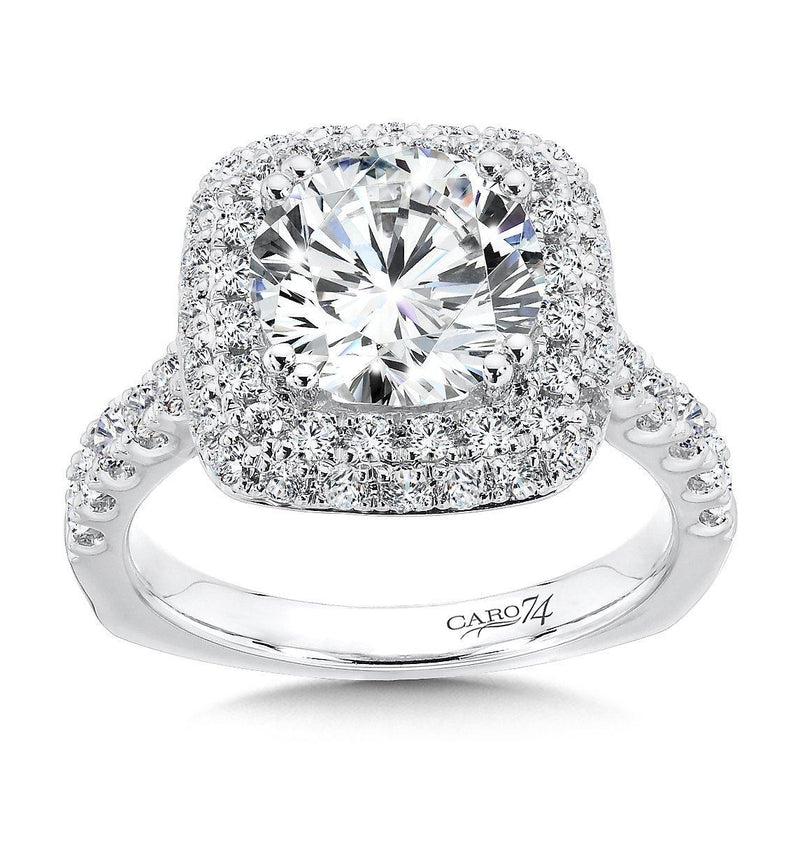 Caro74 - CR411W Caro74 Engagement Ring Birmingham Jewelry Caro74 - CR411W Engagement Ring