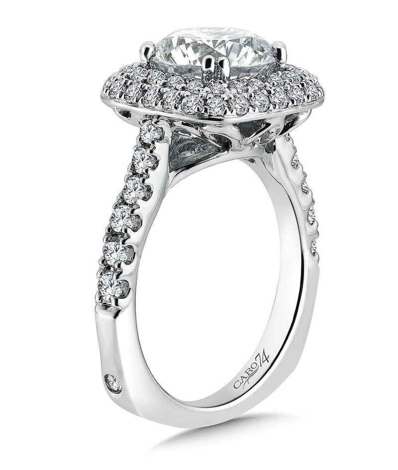 Caro74 - CR411W Caro74 Engagement Ring Birmingham Jewelry Caro74 - CR411W Engagement Ring