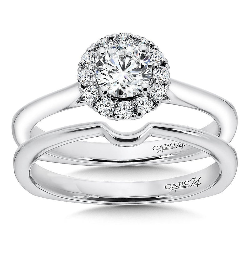 Caro74 - CR425W Caro74 Engagement Ring Birmingham Jewelry Caro74 - CR425W Engagement Ring
