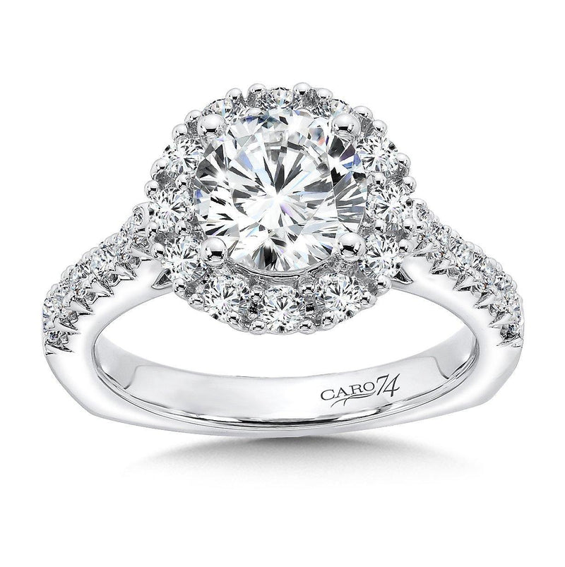 Caro74 - CR450W Caro74 Engagement Ring Birmingham Jewelry Caro74 - CR450W Engagement Ring