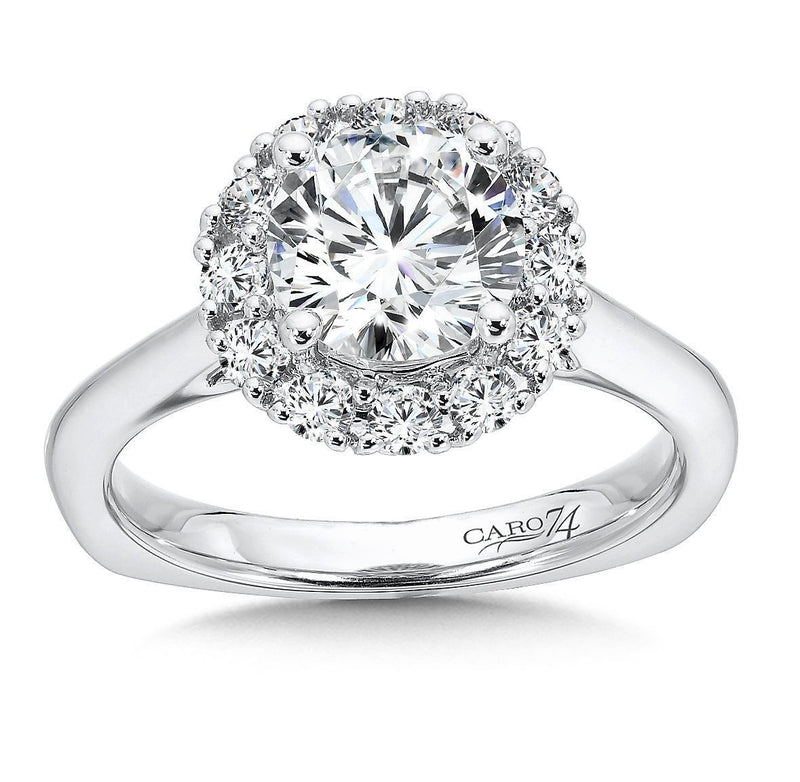 Caro74 - CR463W Caro74 Engagement Ring Birmingham Jewelry Caro74 - CR463W Engagement Ring