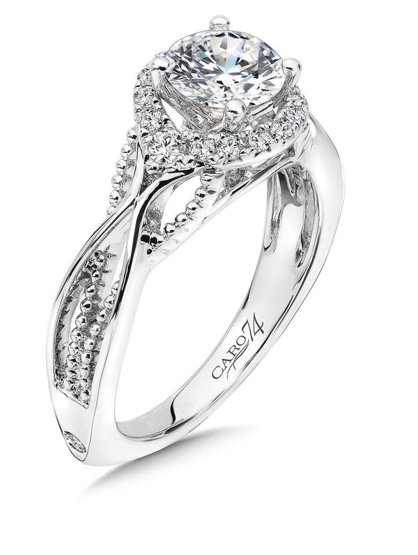 Caro74 - CR517W Caro74 Engagement Ring Birmingham Jewelry Caro74 - CR517W Engagement Ring
