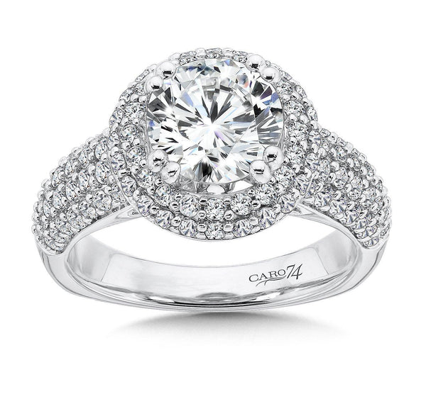Caro74 - CR544W Caro74 Engagement Ring Birmingham Jewelry Caro74 - CR544W Engagement Ring