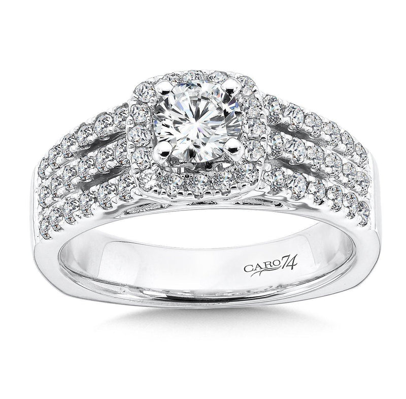 Caro74 - CR560W Caro74 Engagement Ring Birmingham Jewelry Caro74 - CR560W Engagement Ring
