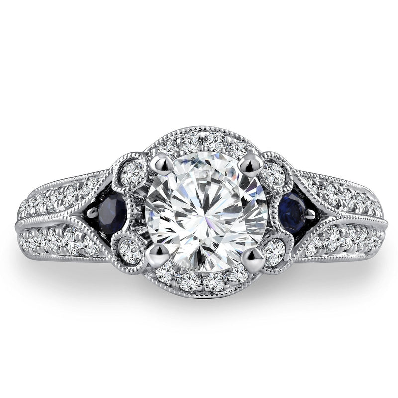 Caro74 - CR792W-BSA Caro74 Engagement Ring Birmingham Jewelry Caro74 - CR792W-BSA Engagement Ring