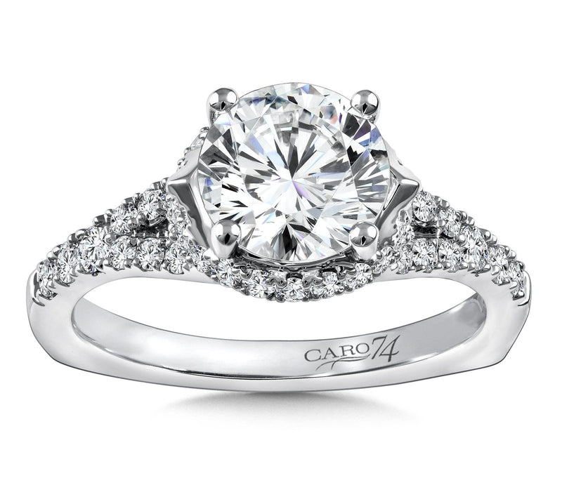Caro74 - CR815W Caro74 Engagement Ring Birmingham Jewelry Caro74 - CR815W Engagement Ring