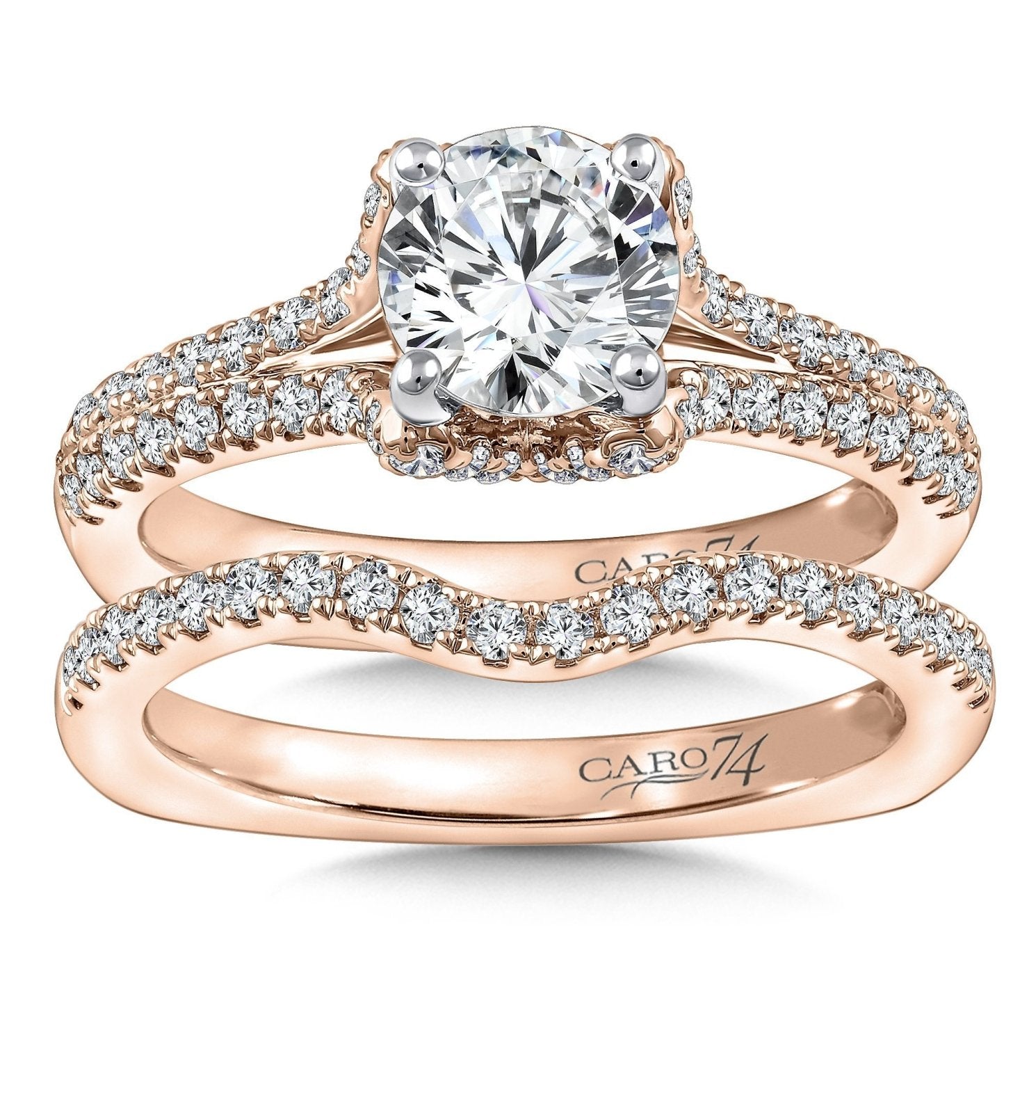 Caro74 - CR820P Caro74 Engagement Ring Birmingham Jewelry Caro74 - CR820P Engagement Ring