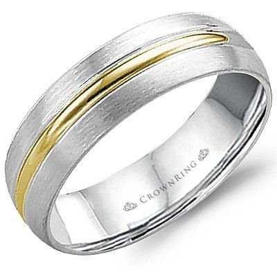 CrownRing WB-6913 CrownRing Men's Band Birmingham Jewelry 