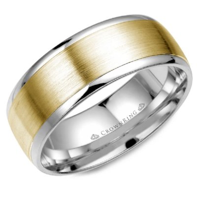 CrownRing WB-7313 CrownRing Men's Band Birmingham Jewelry 