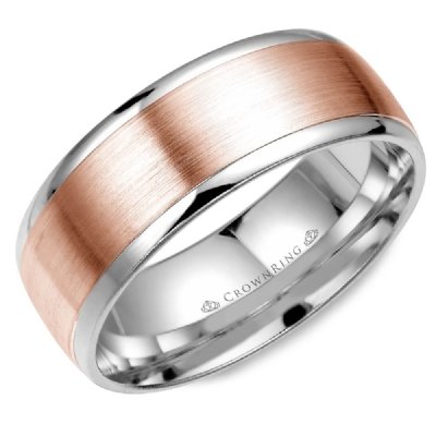 CrownRing WB-7313 CrownRing Men's Band Birmingham Jewelry 