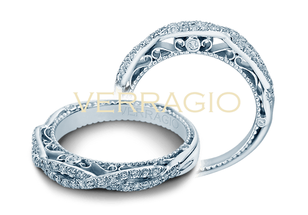 VENETIAN-5005W VERRAGIO Wedding Band Birmingham Jewelry Verragio Jewelry | Diamond Wedding Band VENETIAN-5005W