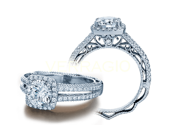 VENETIAN-5007CU VERRAGIO Engagement Ring Birmingham Jewelry Verragio Jewelry | Diamond Engagement Ring VENETIAN-5007CU