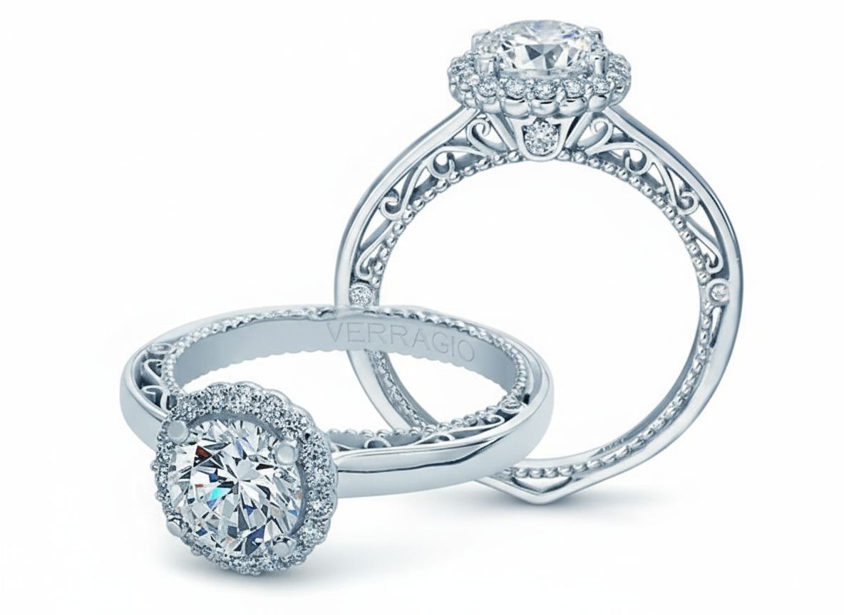 VENETIAN-5019R VERRAGIO Engagement Ring Birmingham Jewelry Verragio Jewelry | Diamond Engagement Ring VENETIAN-5019R