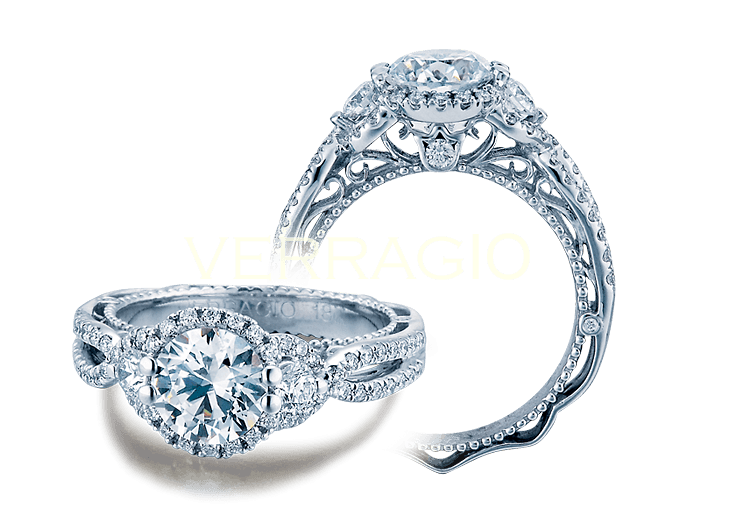 VENETIAN-5032R VERRAGIO Engagement Ring Birmingham Jewelry Verragio Jewelry | Diamond Engagement Ring VENETIAN-5032R