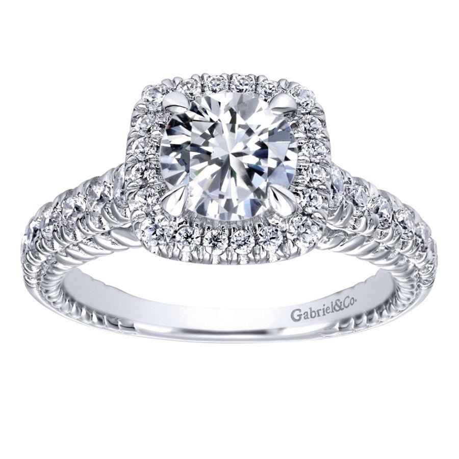 Gabriel & Co. -  ER10108W44JJ Gabriel & Co. Engagement Ring Birmingham Jewelry 