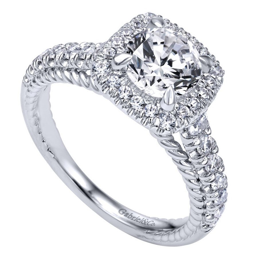 Gabriel & Co. -  ER10108W44JJ Gabriel & Co. Engagement Ring Birmingham Jewelry 