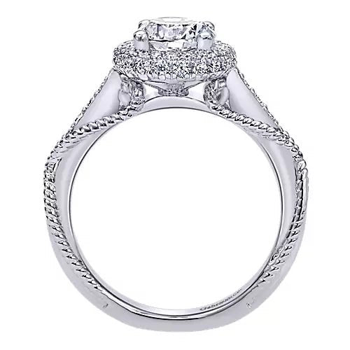 Gabriel & Co. -  ER10132W44JJ Gabriel & Co. Engagement Ring Birmingham Jewelry 