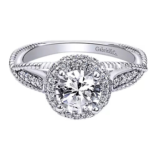 Gabriel & Co. -  ER10132W44JJ Gabriel & Co. Engagement Ring Birmingham Jewelry 