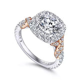Gabriel & Co. -  ER11972R6T83JJ Gabriel & Co. Engagement Ring Birmingham Jewelry 