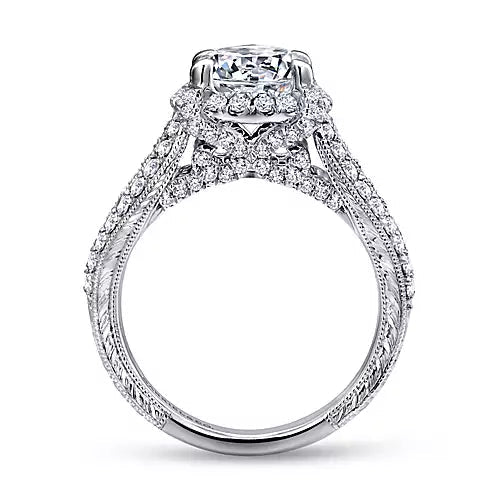 Gabriel & Co. -  ER12237R6W83JJ Gabriel & Co. Engagement Ring Birmingham Jewelry 