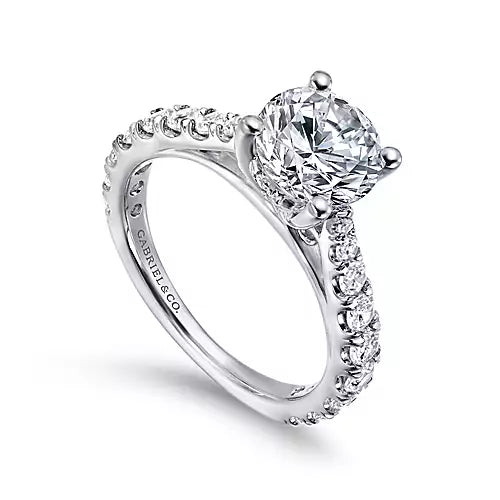 Gabriel & Co. -  ER12293R6W44JJ Gabriel & Co. Engagement Ring Birmingham Jewelry 