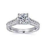 Gabriel & Co. -  ER12304R4W44JJ Gabriel & Co. Engagement Ring Birmingham Jewelry 