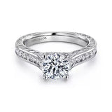 Gabriel & Co. -  ER12304R4W44JJ Gabriel & Co. Engagement Ring Birmingham Jewelry 