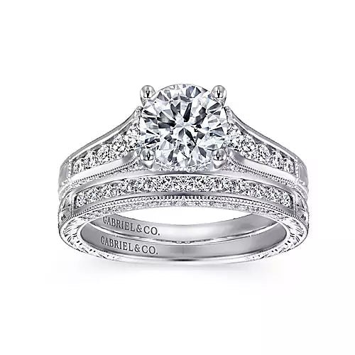 Gabriel & Co. -  ER12316R4W44JJ Gabriel & Co. Engagement Ring Birmingham Jewelry 
