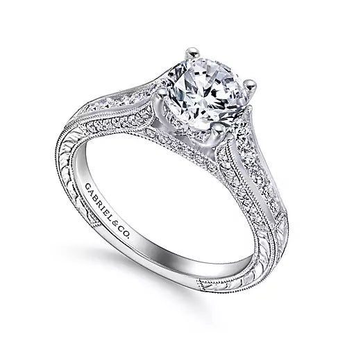 Gabriel & Co. -  ER12316R4W44JJ Gabriel & Co. Engagement Ring Birmingham Jewelry 