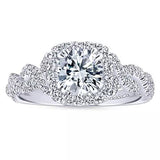 Gabriel & Co. -  ER12965R4W44JJ Gabriel & Co. Engagement Ring Birmingham Jewelry 