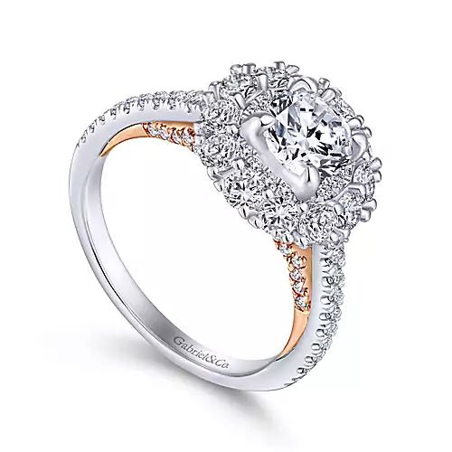 Gabriel & Co. -  ER13915R3T44JJ Gabriel & Co. Engagement Ring Birmingham Jewelry 