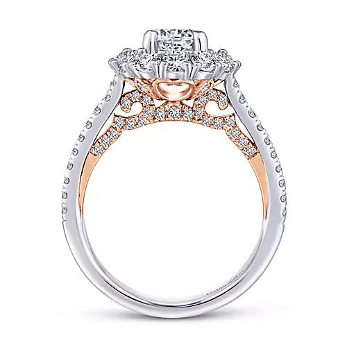 Gabriel & Co. -  ER13915R3T44JJ Gabriel & Co. Engagement Ring Birmingham Jewelry 