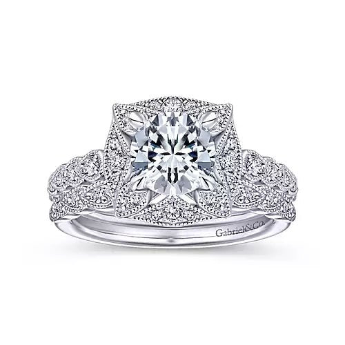 Gabriel & Co. -  ER14481R4W44JJ Gabriel & Co. Engagement Ring Birmingham Jewelry 