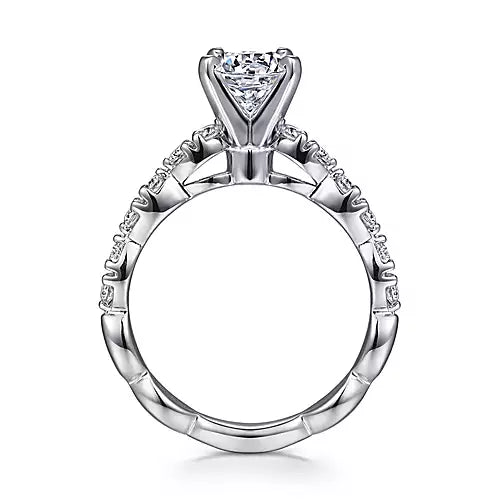 Gabriel & Co. -  ER3990W44JJ Gabriel & Co. Engagement Ring Birmingham Jewelry 