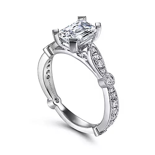 Gabriel & Co. -  ER6711E4W44JJ Gabriel & Co. Engagement Ring Birmingham Jewelry 