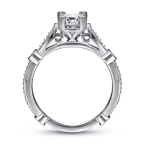 Gabriel & Co. -  ER6711E4W44JJ Gabriel & Co. Engagement Ring Birmingham Jewelry 