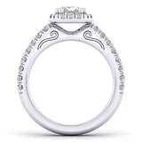 Gabriel & Co. -  ER7261E4W44JJ Gabriel & Co. Engagement Ring Birmingham Jewelry 