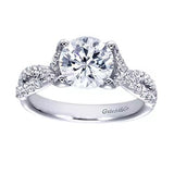 Gabriel & Co. -  ER8043W44JJ Gabriel & Co. Engagement Ring Birmingham Jewelry 