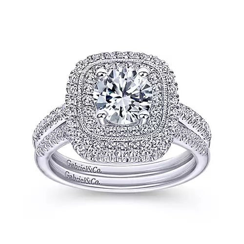 Gabriel & Co. - ER8174W44JJ Gabriel & Co. Engagement Ring Birmingham Jewelry 