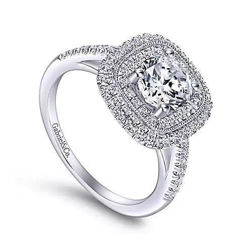 Gabriel & Co. - ER8174W44JJ Gabriel & Co. Engagement Ring Birmingham Jewelry 