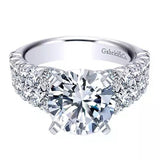 Gabriel & Co. - ER8926R8W44JJ Gabriel & Co. Engagement Ring Birmingham Jewelry 