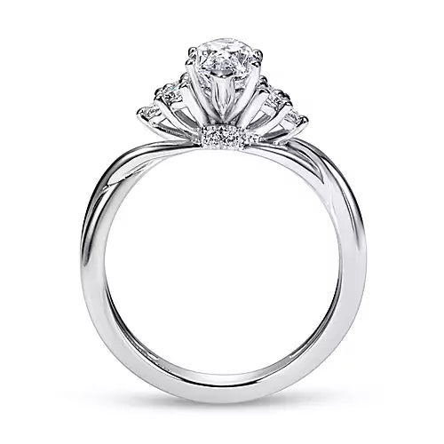 Gabriel & Co. -  ER8954W44JJ Gabriel & Co. Engagement Ring Birmingham Jewelry 